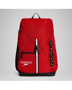 Speedo 35 L Team Rucksack Rot