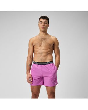 Speedo Hyperboom Band 16" Swim Shorts - Purple