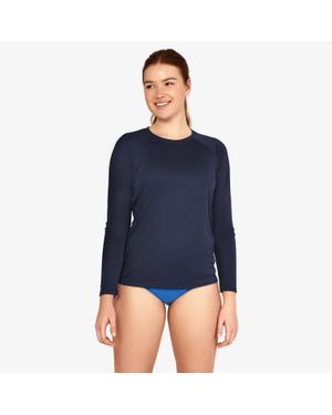 Speedo Long Sleeve Swim Tee - Blue