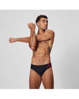 Speedo Medley Logo Brief - Brown