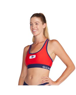 Speedo Guard Racerback Top - Red