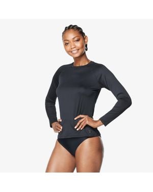 Speedo Long Sleeve Swim Tee - Blue
