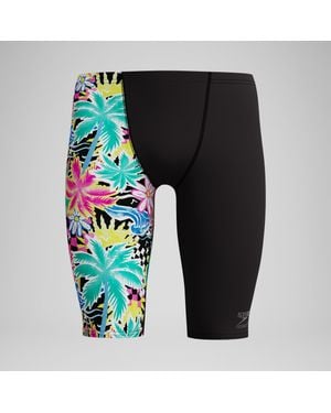 Speedo Club Training Printed Jammer - Multicolour
