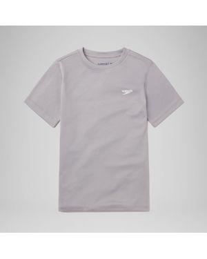 Speedo Short Sleeve Swim T-Shirt - Gray