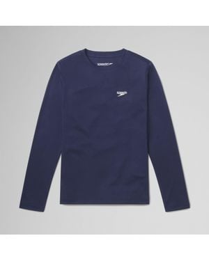 Speedo_US Long Sleeve Swim T-Shirt - Blue