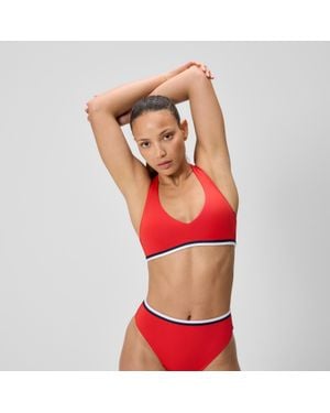 Speedo Jetstream Racerback Bikini Top - Red