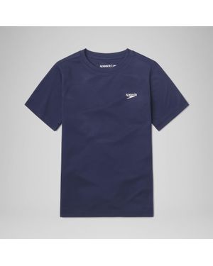 Speedo Short Sleeve Swim T-Shirt - Blue