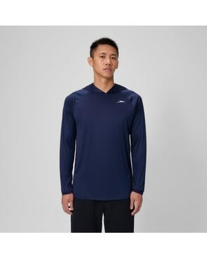 Speedo Baybreeze Long Sleeve Hoodie - Blue