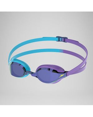Speedo Erwachsene Fastskin Speed Socket 2.0 Verspiegelte Schwimmbrille/Violett - Blau