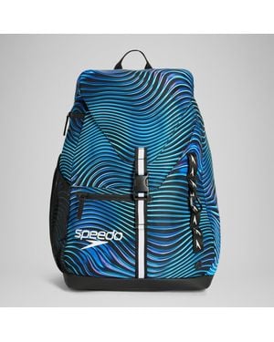 Speedo Printed 35L Team Rucksack - Blue