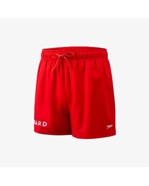 Speedo Lifeguard Volley Shorts - Red