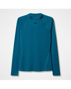 Speedo Endurance+ Long Sleeve Rashguard - Blue