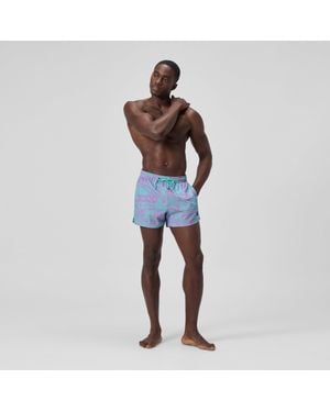 Speedo Print Redondo Edge Volley Swim Shorts - Blue