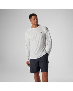 Speedo Easy Solid Long Sleeve Swim Rashguard - Gray