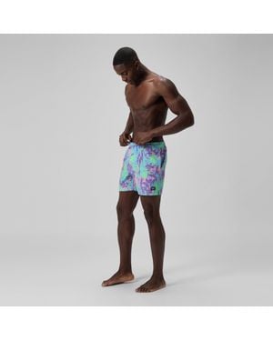 Speedo Redondo Edge Printed Swim Shorts - Blue