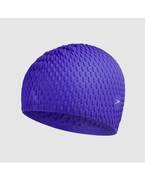 Speedo Bubble Badekappe Für Erwachsene - Lila