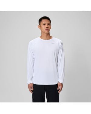 Speedo Long Sleeve Swim Rashguard - White