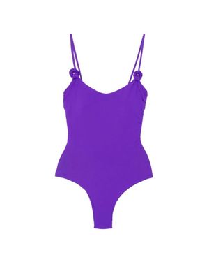 Fisico One-Piece Swimsuit - Viola