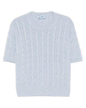 Prada Sleeveless Round-Neck Sweater - Blu