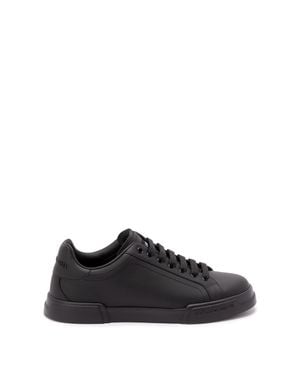 Dolce & Gabbana 'Portofino' Low-Top Sneakers - Nero