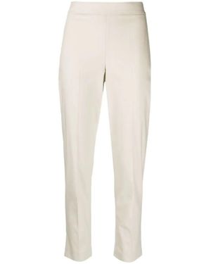 Brunello Cucinelli Pantaloni Crop A Vita Alta - Neutro