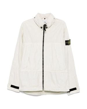 Stone Island Short Parka - Bianco