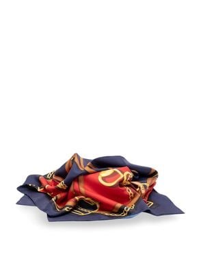 Gucci Equestrian Foulard - Rosso
