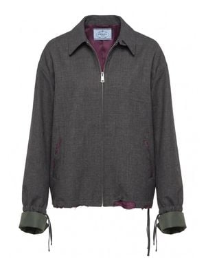 Prada Bomber Jacket - Grigio