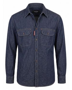 DSquared² Canadian Vintage Shirt - Blu