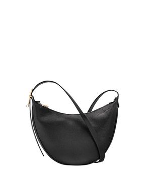 Longchamp 'Le Foulonné' Small Crossbody - Nero
