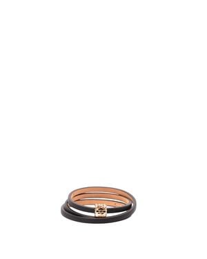 Loewe 'Anagram Bombe' Twist Bracelet - Bianco
