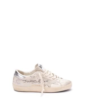 Golden Goose 'Super-Star' Sneakers - Bianco