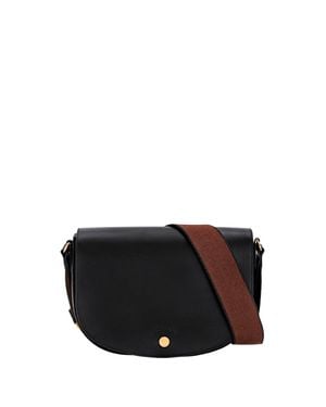 Longchamp 'Epure Timeless' Medium Crossbody - Nero