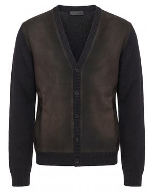 Prada Lambswool Cardigan - Nero