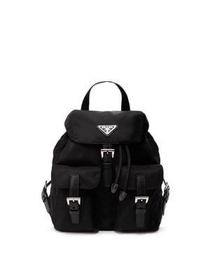 Prada Small Re-Nylon Backpack - Nero