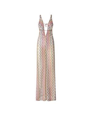 Missoni Long Jumpsuit - Bianco
