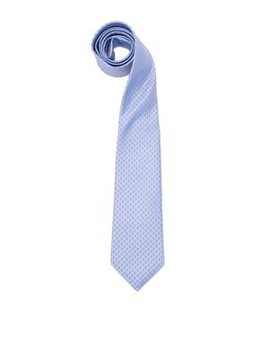 Gucci '7.0 Jacquard' Tie - Blu