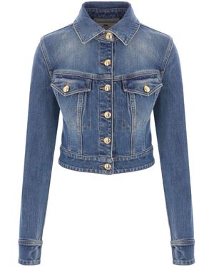 Elisabetta Franchi Giacca Denim - Blu