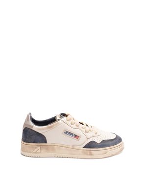 Autry 'Sup Vint' Low-Top Sneakers - Bianco