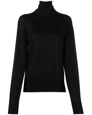 Jil Sander Maglione A Collo Alto - Nero