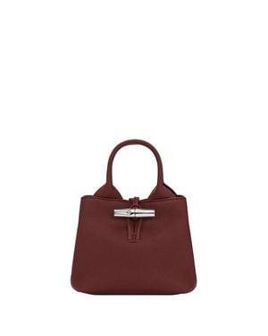 Longchamp 'Le Roseau' Extra Small Handbag - Viola