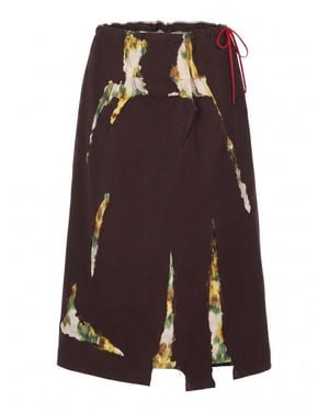 Prada Gabardine Skirt - Viola
