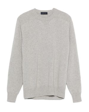 Sease 'Round Neck Coarsehair' Sweater - Grigio
