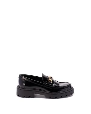 Tod's Fringed Loafers - Nero