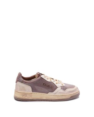 Autry 'Sup Vint' Low-Top Sneakers - Rosa