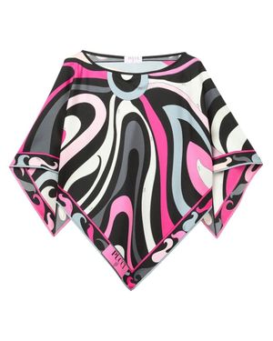 Emilio Pucci 'Marmo/Pesci Cialda' Top - Nero