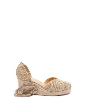 Castañer 'Cora/6/256' Wedge Espadrilles - Neutro