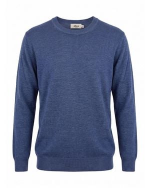 Altea Long Sleeve Crew-Neck Sweater - Blu