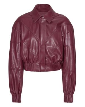 ROTATE BIRGER CHRISTENSEN Bomber Jacket - Rosso
