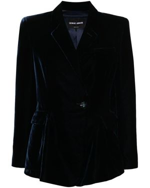 Giorgio Armani Blazer Monopetto - Nero